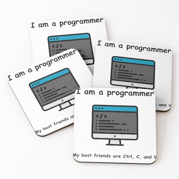 Item preview, I am a programmer designed and sold by ArtiJet.