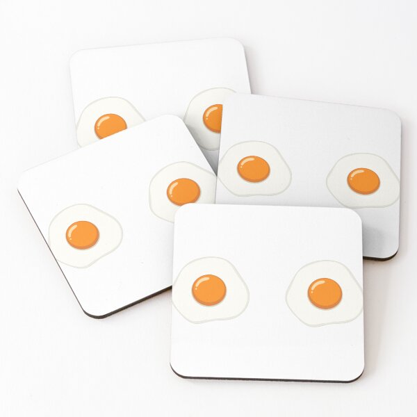 Item preview, fried eggs designed and sold by LekaDesignShop.