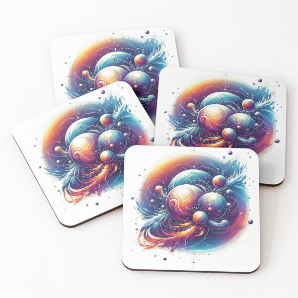 Item preview, Cosmic Dance: Abstract Space Vortex designed and sold by SrijanaByAnu.