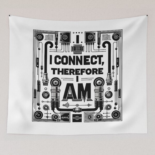 Item preview, I Connect Therefore I Am designed and sold by TeesYouWant.