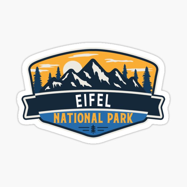 Eifel National Park-Vintage Sticker