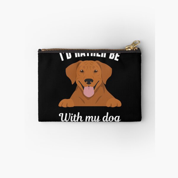 Item preview, I'd rather be with my dog, funny Ridgeback breed owners or lovers saying  designed and sold by NBSStore.