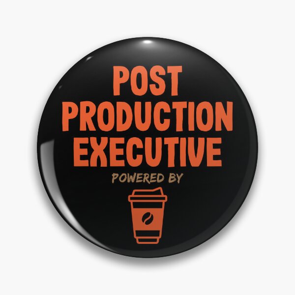 Item preview, Post Production Executive Powered by Coffee designed and sold by NermilioDesigns.