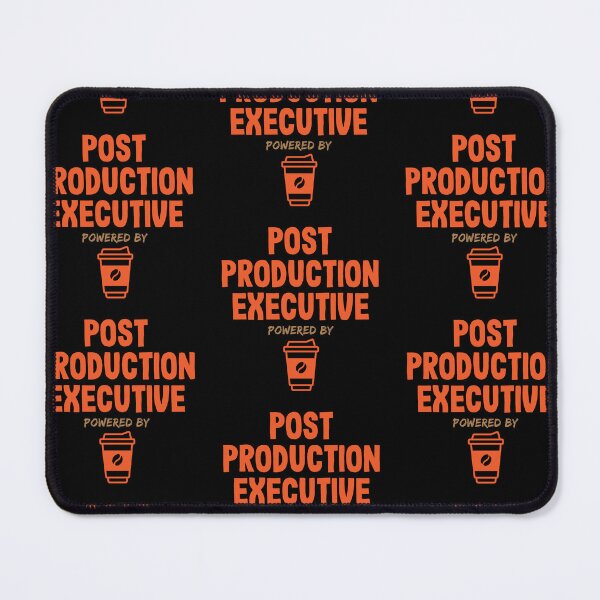 Item preview, Post Production Executive Powered by Coffee designed and sold by NermilioDesigns.