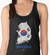 South Korea Flag Korean Apparel Women's Tank Top
