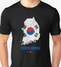 South Korea Flag Korean Apparel Unisex T-Shirt