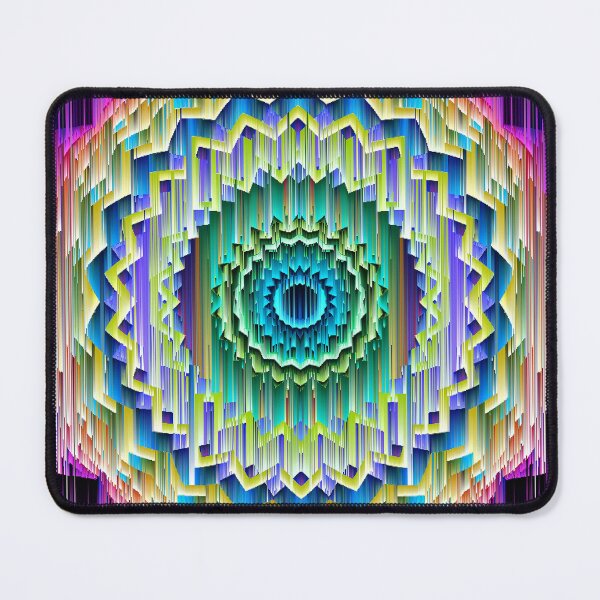 Item preview, Neon Mandala Threads - 3D Extrusion designed and sold by Warren Paul Harris.