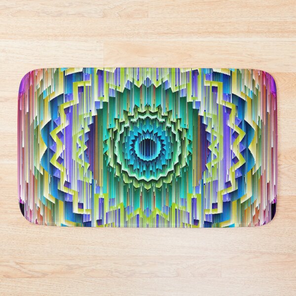 Item preview, Neon Mandala Threads - 3D Extrusion designed and sold by Warren Paul Harris.