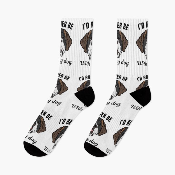 Item preview, I'd rather be with my dog, funny Saint Bernard breed owners or lovers saying  designed and sold by NBSStore.