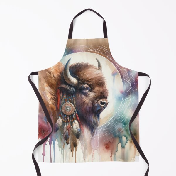 Item preview, Spiritual Bison Dreamcatcher designed and sold by Vlark555.