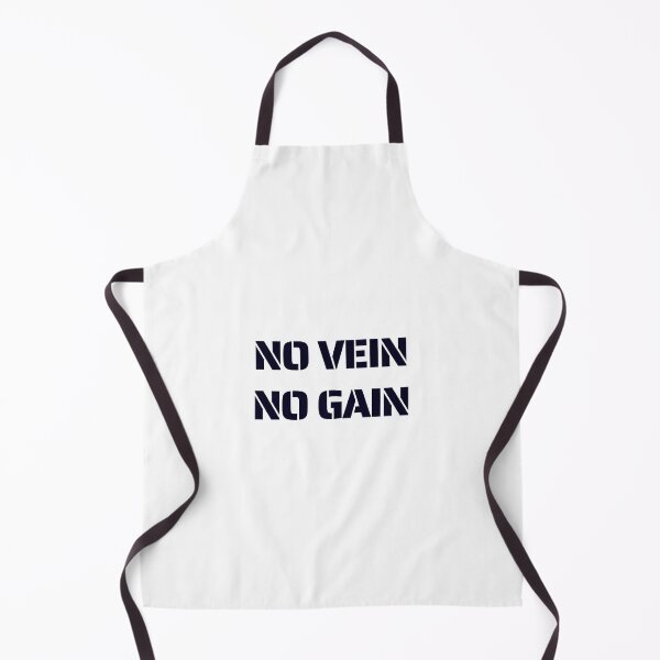 Item preview, No Vein No Gain Gym Humour designed and sold by SwoleGear.