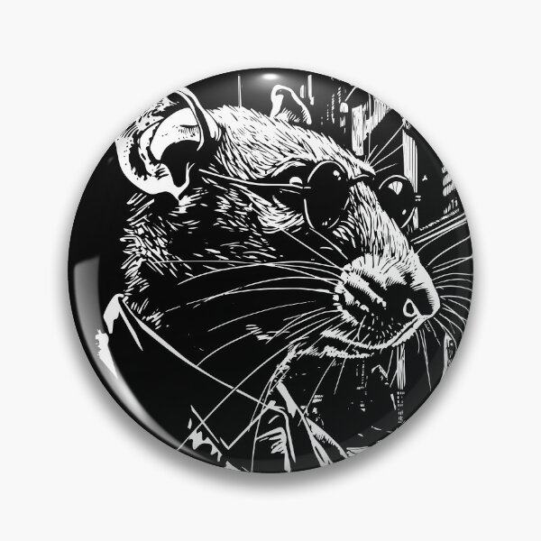 Item preview, Rat the Ripper, Jack the Ripper, The Gentleman Rat, Gift for Rat Owner designed and sold by PrintShangri-La.