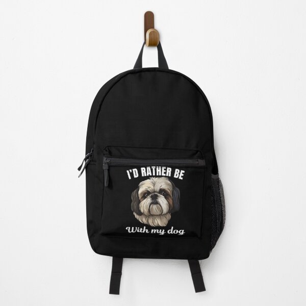Item preview, I'd rather be with my dog, funny shih tzu breed owners or lovers saying designed and sold by NBSStore.