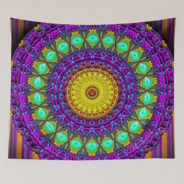 Item preview, Fractal Mandala Threads Two - 3D Extrusion designed and sold by Warren Paul Harris.