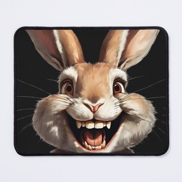 Item preview, animal, smile, rabbit, happy rabbit, designed and sold by LYDIA0304.