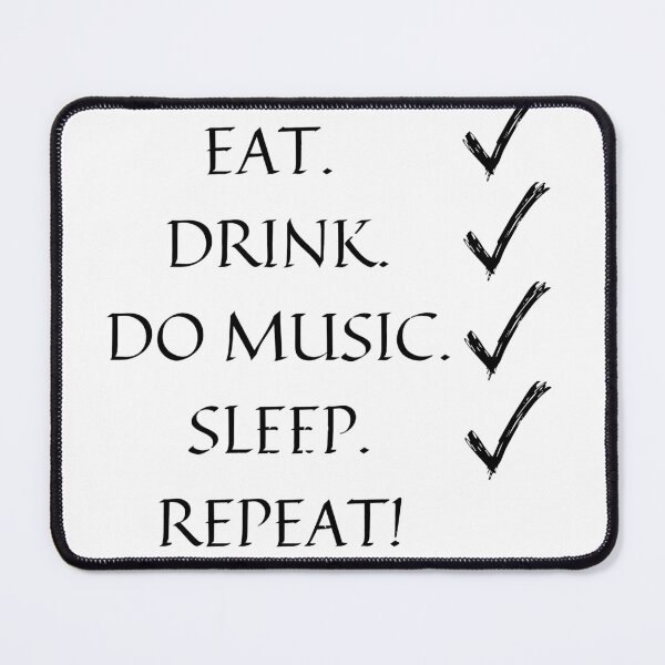 Item preview, Musician's daily schedule designed and sold by Sn1ver.