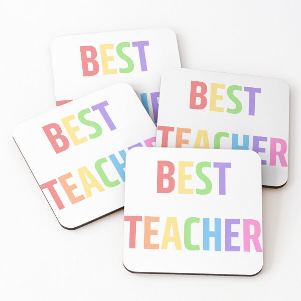 Item preview, Best teacher design designed and sold by RipollDesigns.