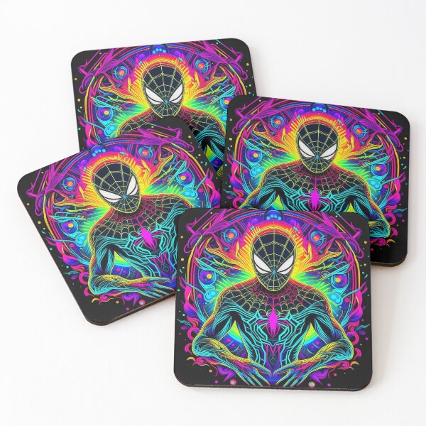 Item preview, Spiderman T-shirt Psychedelic designed and sold by T-scape.