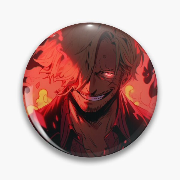 Item preview, Sanji with a feral expression, background with flames designed and sold by Pixalaxy.