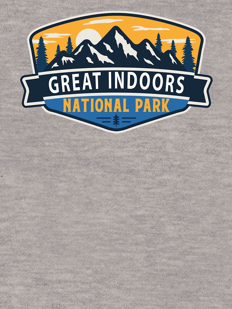 Imagen 7 de 7, Camiseta esencial con la obra Parque Nacional Great Indoors-Vintage, diseñada y vendida por Nature-spirit.