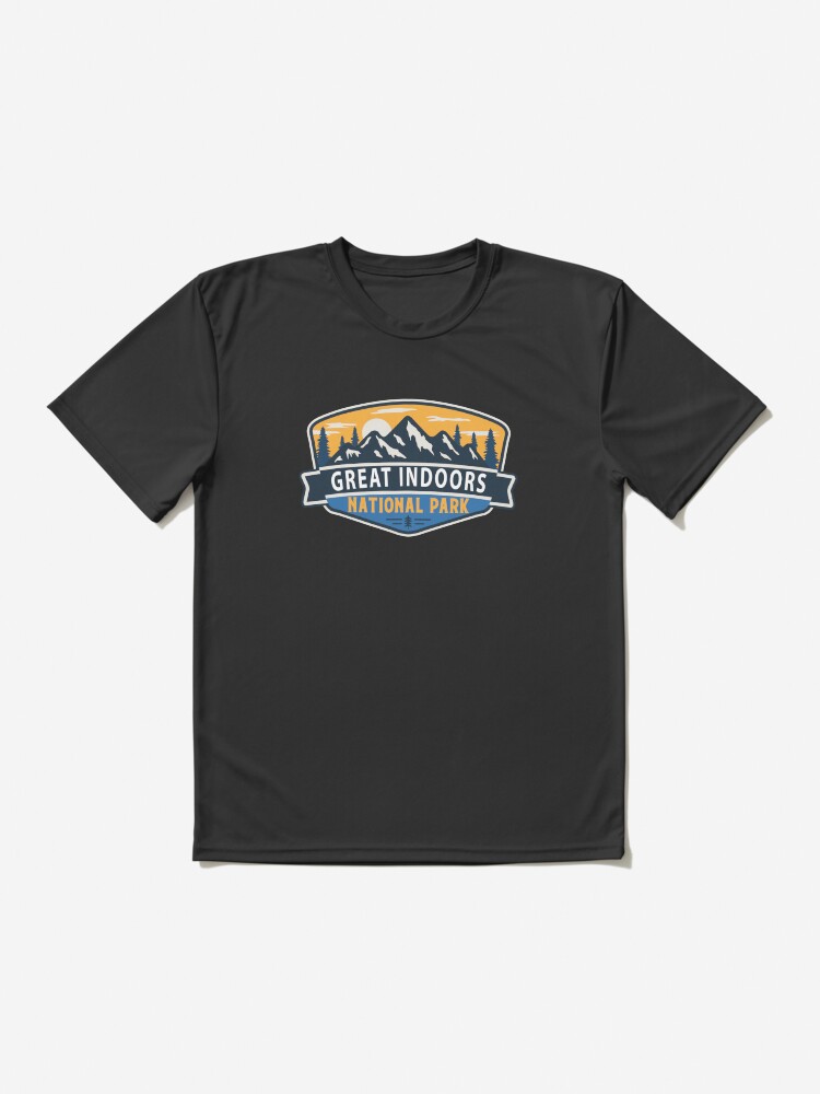 Imagen 2 de 7, Camiseta deportiva con la obra Parque Nacional Great Indoors-Vintage, diseñada y vendida por Nature-spirit.