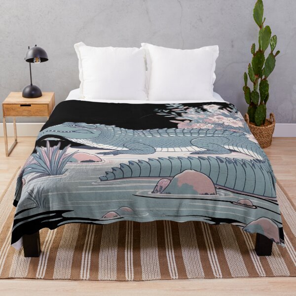 Item preview, Crocodile retro art style designed and sold by RubisLeaf.