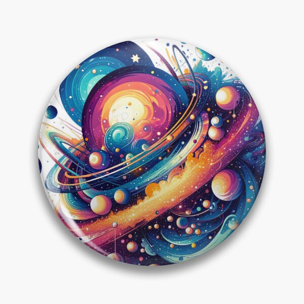 Item preview, Galactic Whirl: Abstract Celestial Elegance designed and sold by SrijanaByAnu.