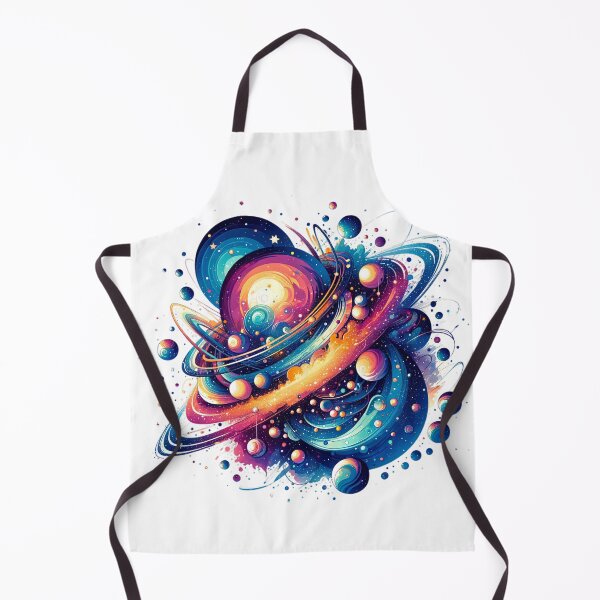 Item preview, Galactic Whirl: Abstract Celestial Elegance designed and sold by SrijanaByAnu.