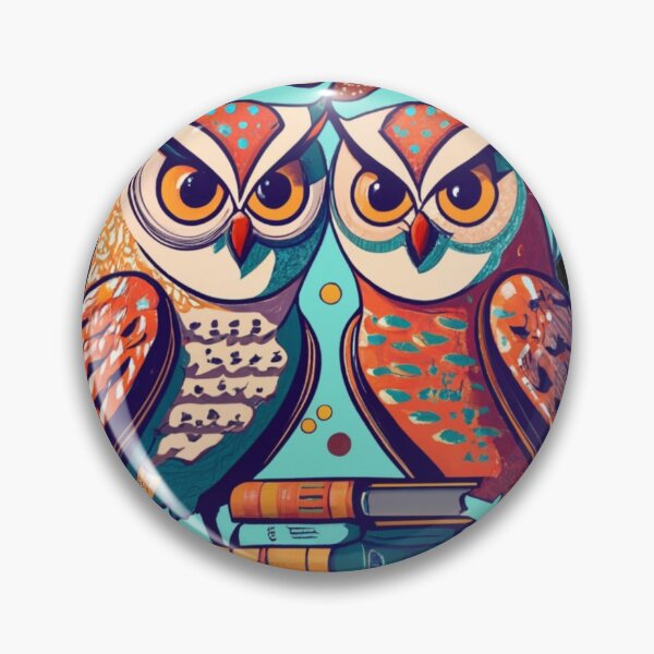 Item preview, Owls and Books Abstract Style Design designed and sold by Pawel Oska.