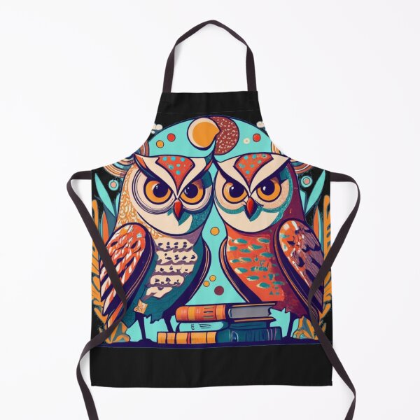 Item preview, Owls and Books Abstract Style Design designed and sold by Pawel Oska.