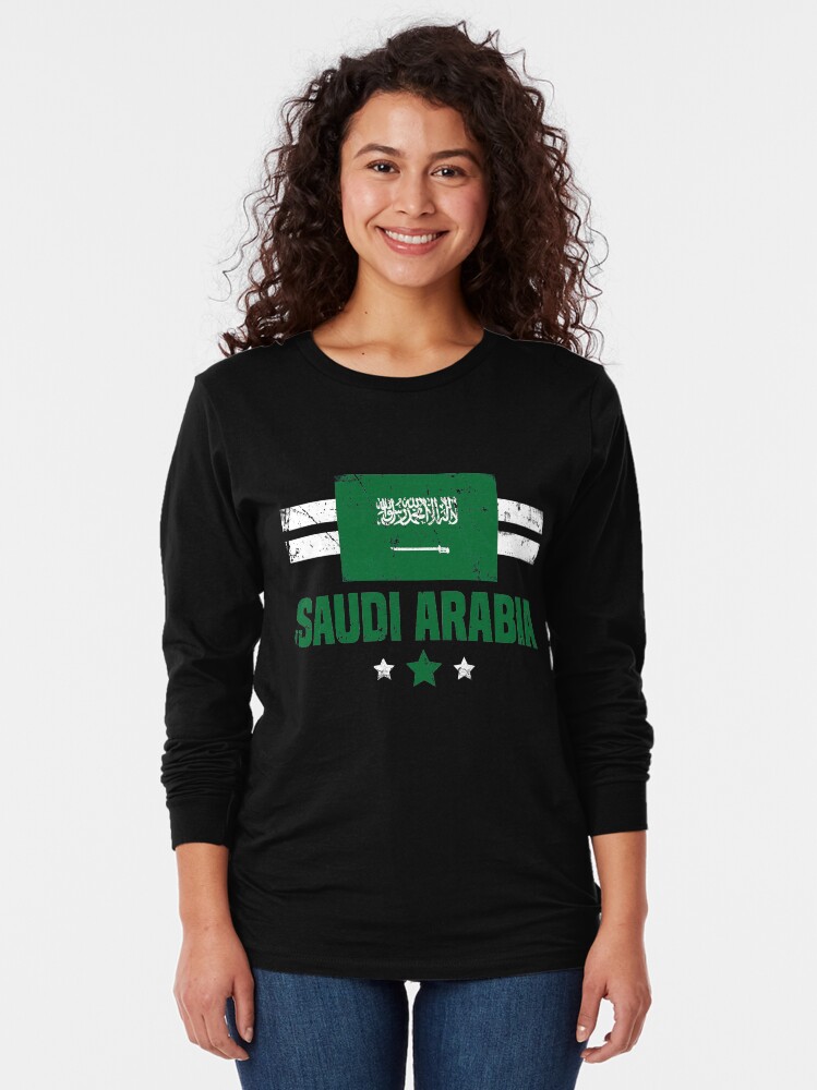 "Saudi Arabia Flag Arabian Apparel" Tshirt by CustUmmMerch Redbubble