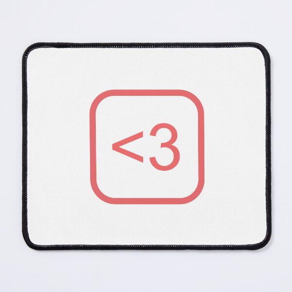 Item preview, Copie de Copie de “<3” emoticon in black designed and sold by Daikon.