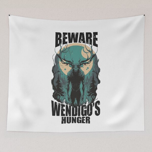Item preview, wendigo x wendigo designed and sold by The  Knick Knack Nook.