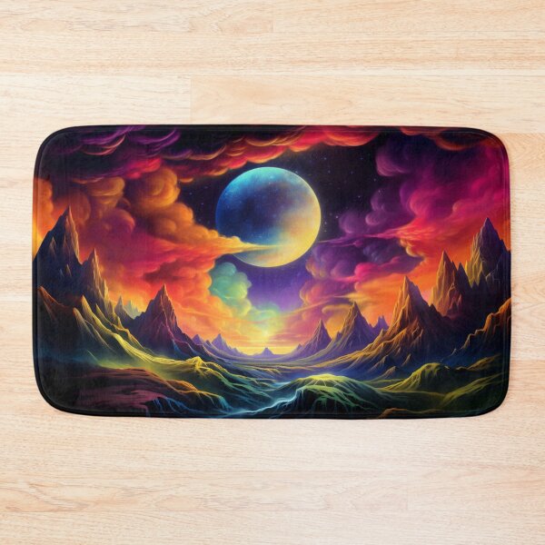 Item preview, Fantasy Landscape Art - Surreal Psychedelic Dreamscape designed and sold by Fantasy Masterpiece.