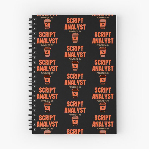 Item preview, Script Analyst Powered by Coffee designed and sold by NermilioDesigns.