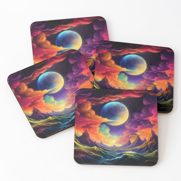 Item preview, Fantasy Dreamscape - Psychedelic Twilight Visions designed and sold by Fantasy Masterpiece.