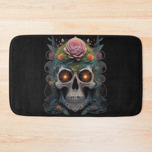 Item preview, Skull full of beautiful flowers designed and sold by SaNNty.