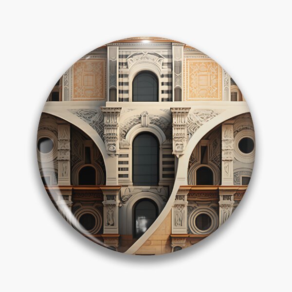Item preview, Golden Ratio Influence: Architectural Splendor Inspired by Fibonacc designed and sold by iQuorra.