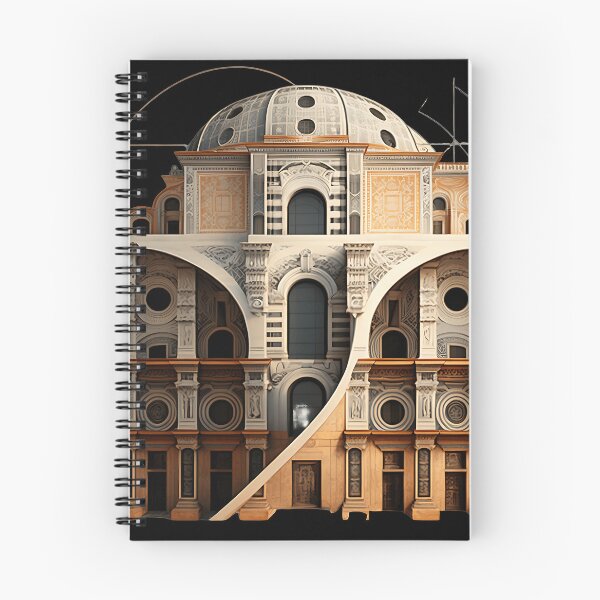 Item preview, Golden Ratio Influence: Architectural Splendor Inspired by Fibonacc designed and sold by iQuorra.