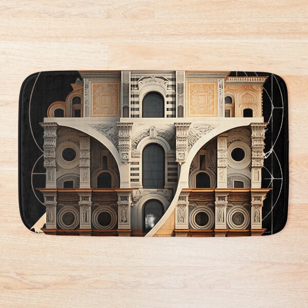 Item preview, Golden Ratio Influence: Architectural Splendor Inspired by Fibonacc designed and sold by iQuorra.