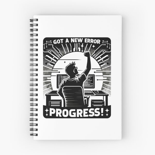 Item preview, Got A New Error, Progress! designed and sold by TeesYouWant.