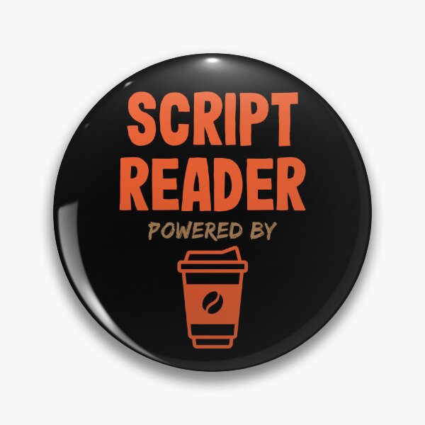 Item preview, Script Reader Powered by Coffee designed and sold by NermilioDesigns.