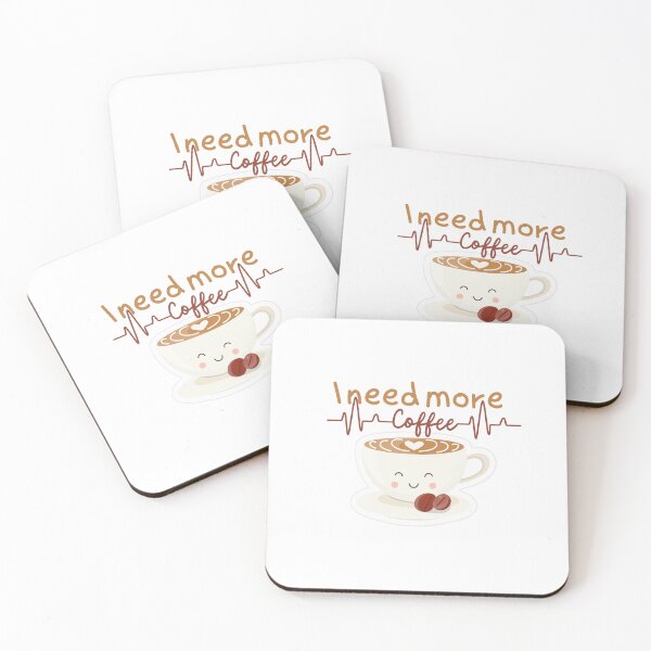 Item preview, I Need More Coffee _Sarcastic Coffee Lover Gag designed and sold by Jemsruk.
