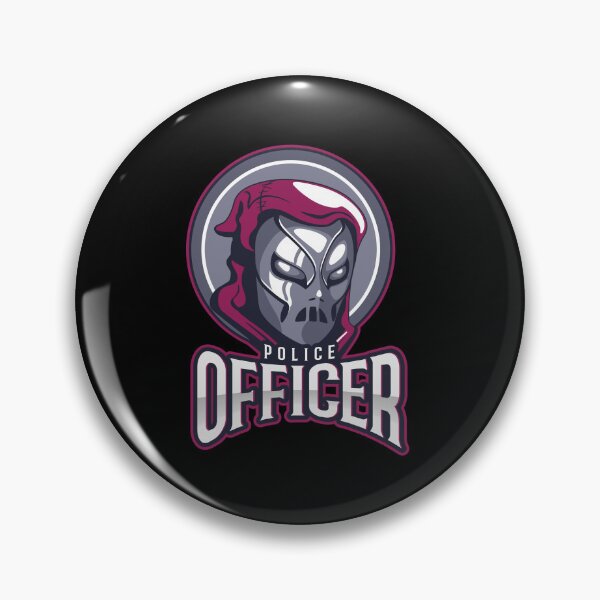 Item preview, Police Officer Design with Evil Looking Character designed and sold by PRIVARSHU.
