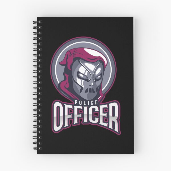 Item preview, Police Officer Design with Evil Looking Character designed and sold by PRIVARSHU.