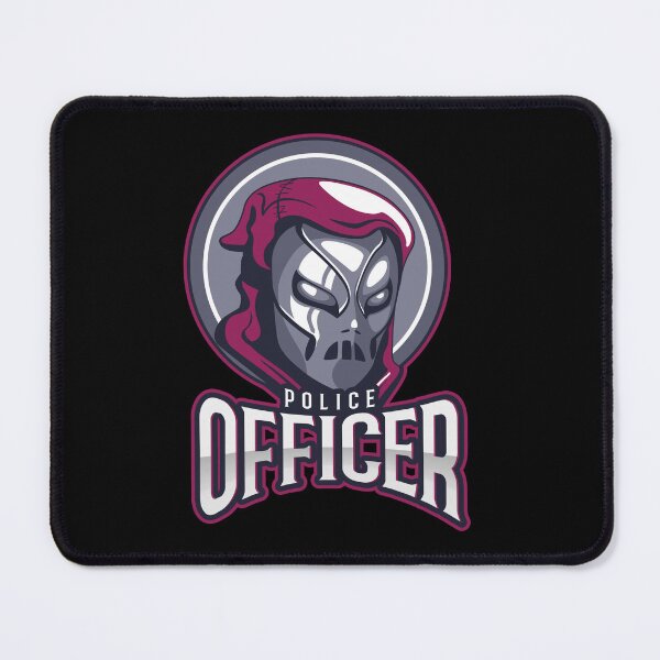 Item preview, Police Officer Design with Evil Looking Character designed and sold by PRIVARSHU.