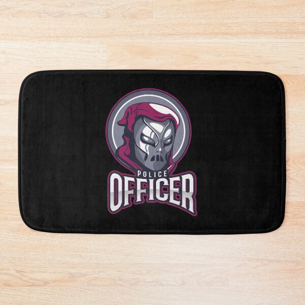 Item preview, Police Officer Design with Evil Looking Character designed and sold by PRIVARSHU.