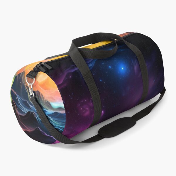 Item preview, Fantasy Landscape Art - Twin Stars Psychedelic Cosmos designed and sold by Fantasy Masterpiece.