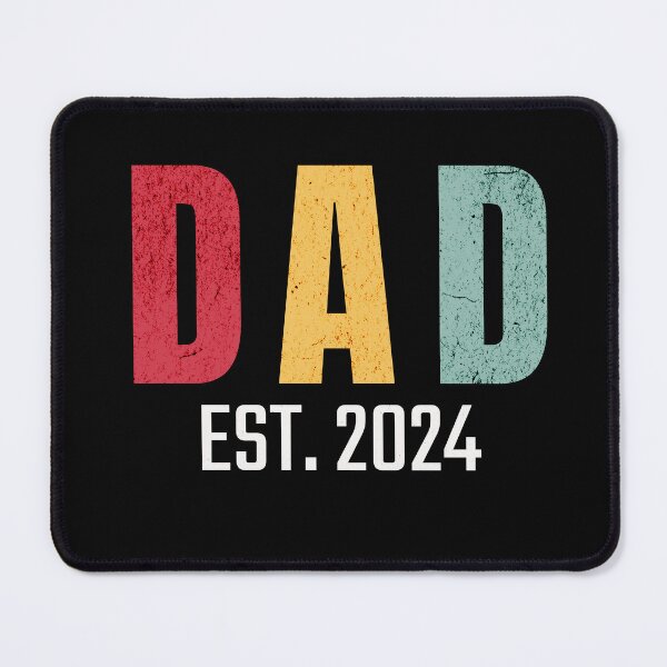 Item preview, Dad Estimated 2024 | New Dad 2024 Cool Vintage T-shirt Gift  designed and sold by WhySoSerious⭐⭐⭐⭐⭐.