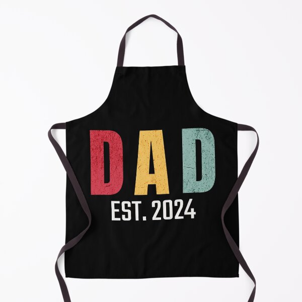 Item preview, Dad Estimated 2024 | New Dad 2024 Cool Vintage T-shirt Gift designed and sold by WhySoSerious⭐⭐⭐⭐⭐.